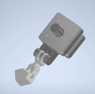 Rasberry Pi Camera Mount With CSI to HDMI