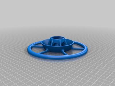 Bird feeder for 37mm milk bottle