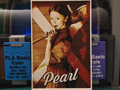Pearl Movie Poster - Hueforge Art