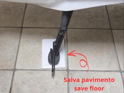 Floor Protection - Motorcycle/Scooter Stand
