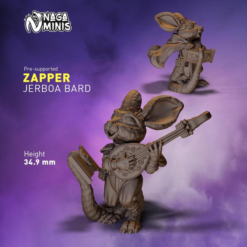 (Pre-supported) Jerboa Folk Bard