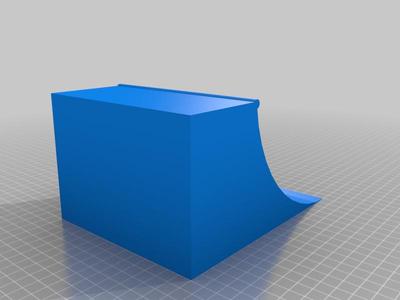 Fingerboard quarter pipe