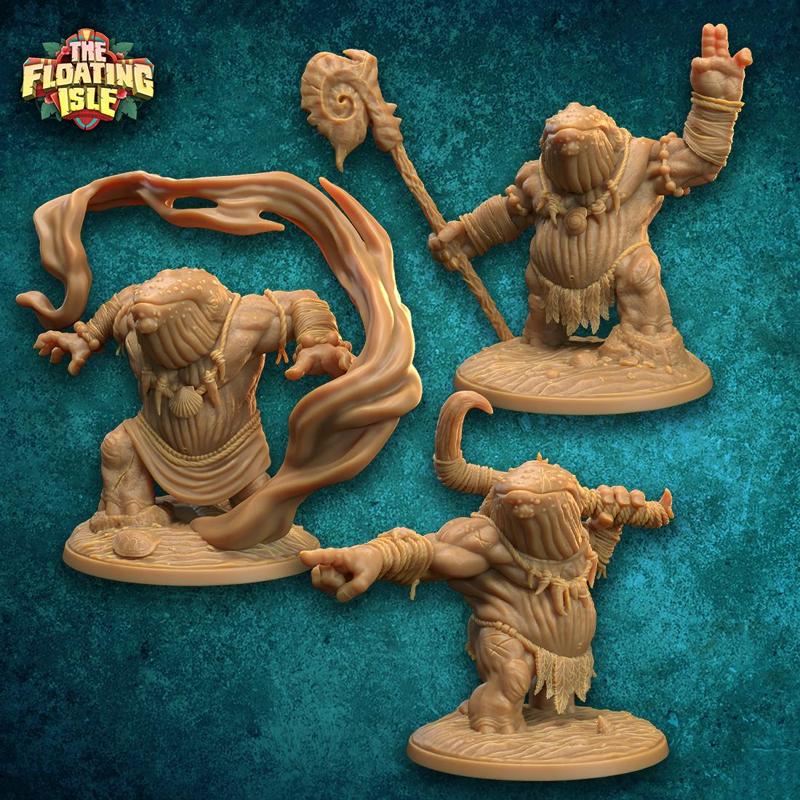 Koholan the Whale Lords | PRESUPPORTED Whalefolk