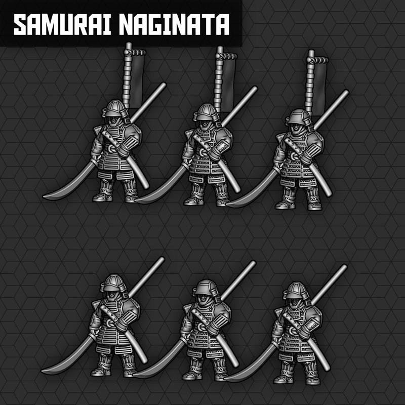 Samurai Naginata Units