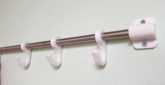 wall hanger_ 9mm round bar