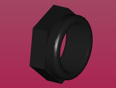 M12x1 Replacement Nut for FD2-4/2F Switch
