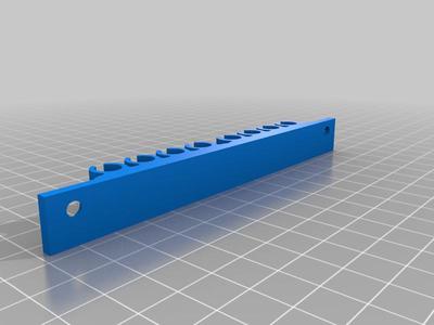 Dewalt 8 bit mountable tool holder rev.2.stl