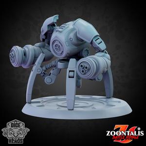 Tank Mech (pre-supported included) 24mm Base
