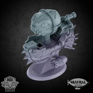 Goblin Attack Skiff Astral Ship (miniature version)
