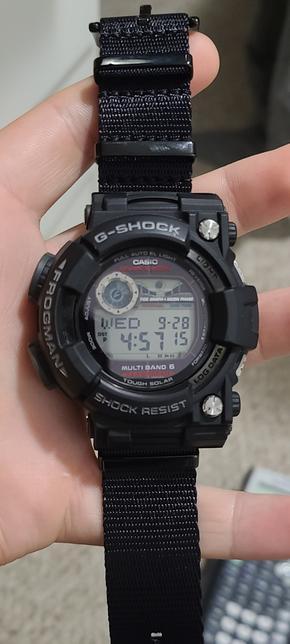 G-Shock GWF-1000 Frogman Nato Strap Adapter