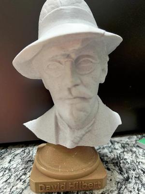 David Hilbert Bust   