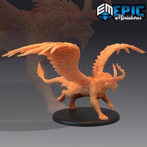White Tiger of the West Running / Winged Beast King / Flying Monster