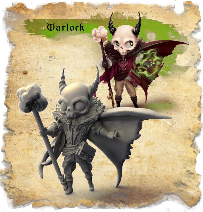 Sugar Realms - Sucron Warlock