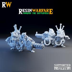 Tecnomancer's Guild - Heavy Weapons - Gatling Crew