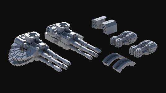 Forgeborn Ancient  Colossus Alpha  Weapons Pack