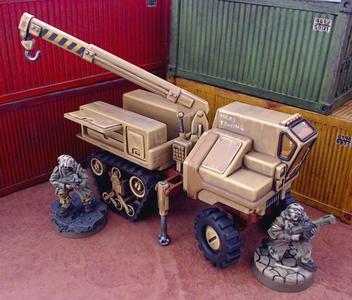 Halftrack Recovery Vehicle - 28mm