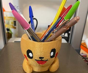 Pikachu pencil holder