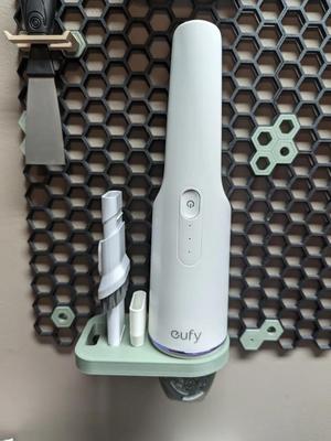 Eufy Vacuum Honeycomb HSW base with room for 3 attachments