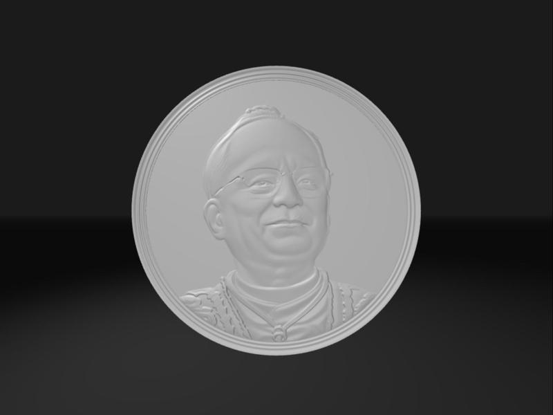 Leo XIV Robert Francis Prevost Pope Medal Pendant