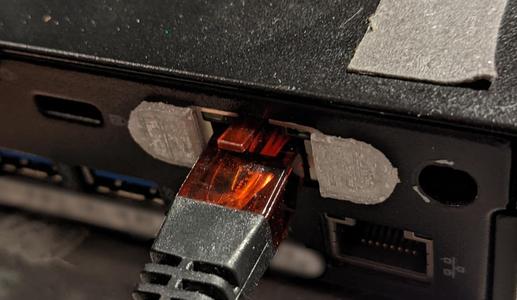 Dell OptiPlex 7040M external Ethernet mount