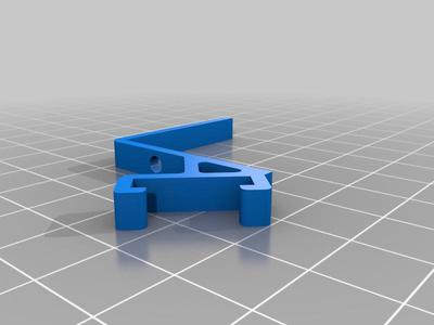 45 Degree Hue LED strip holder for 