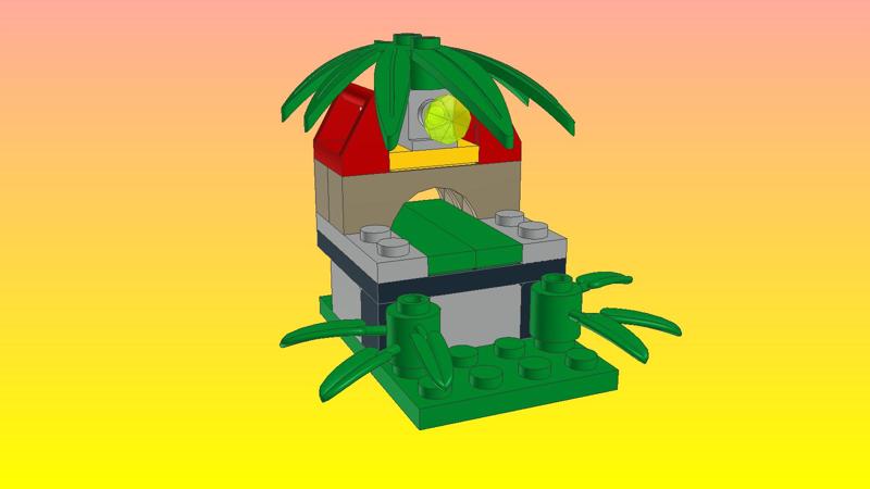 NotLego Lego Church Model 1271