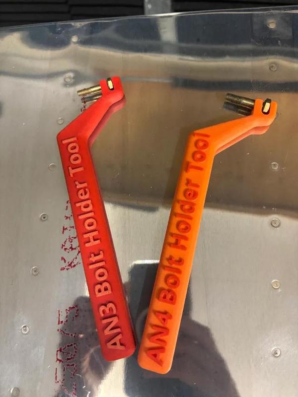 Aircraft Flight Surface Bolt Holder for Vans RVs   