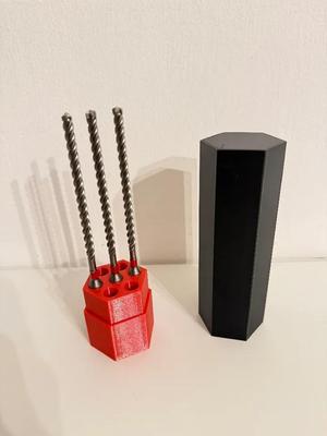SDS drill bit box, obal na SDS vrták - HILTI style   