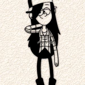 gravity falls 2 wall art home decor