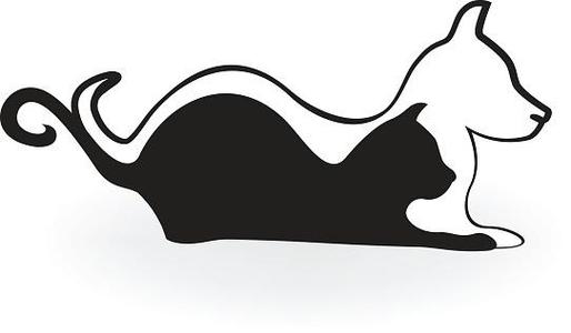 Cats 2D wall art (Silhouette)