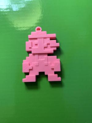 Mario 3D pixel