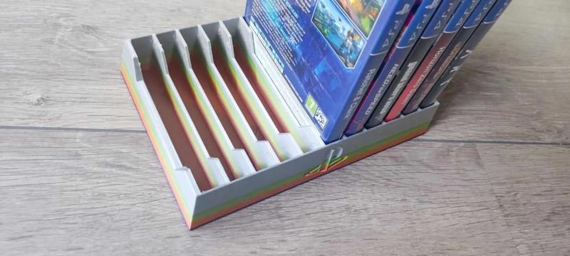 DVD and Play Station disc holder - držák DVD a Play Station disků   