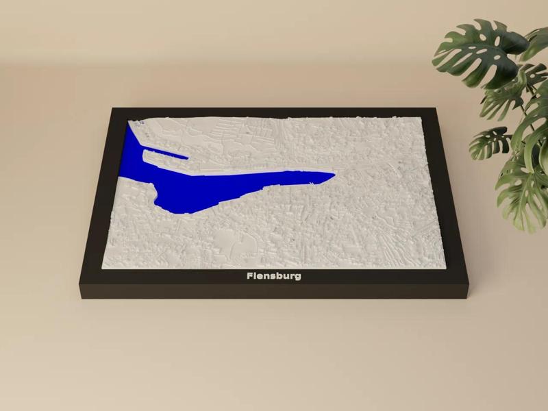 Flensburg - 3D Miniature   