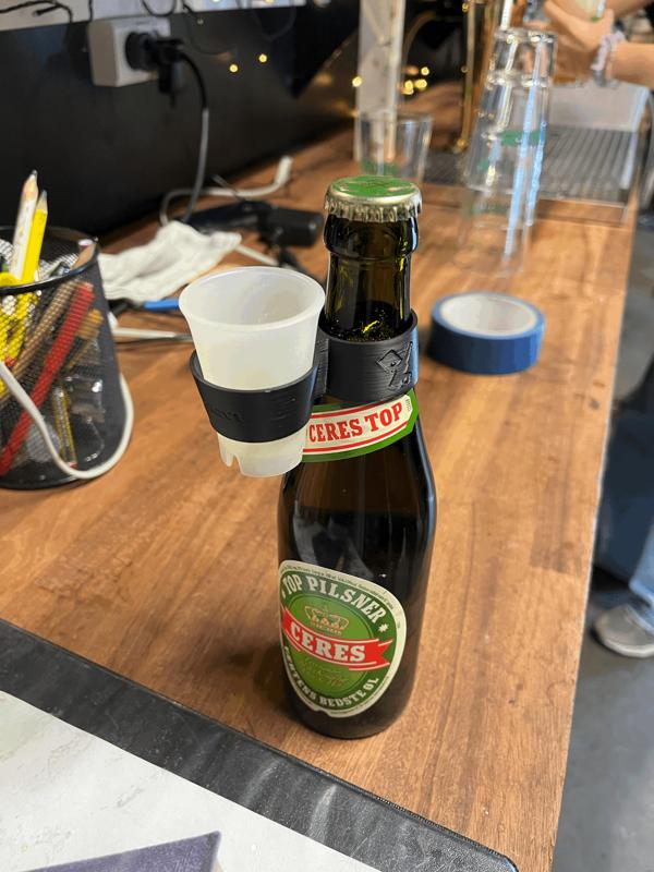 Beer Shot-Glass Holder   