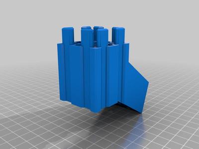 Biqu BX Screen mount 45> 40x40 extrusion.