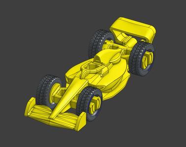 Modern F1 Car (Simplified)   