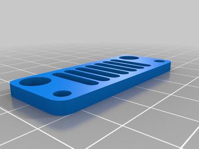 Jeep Grill Keychain
