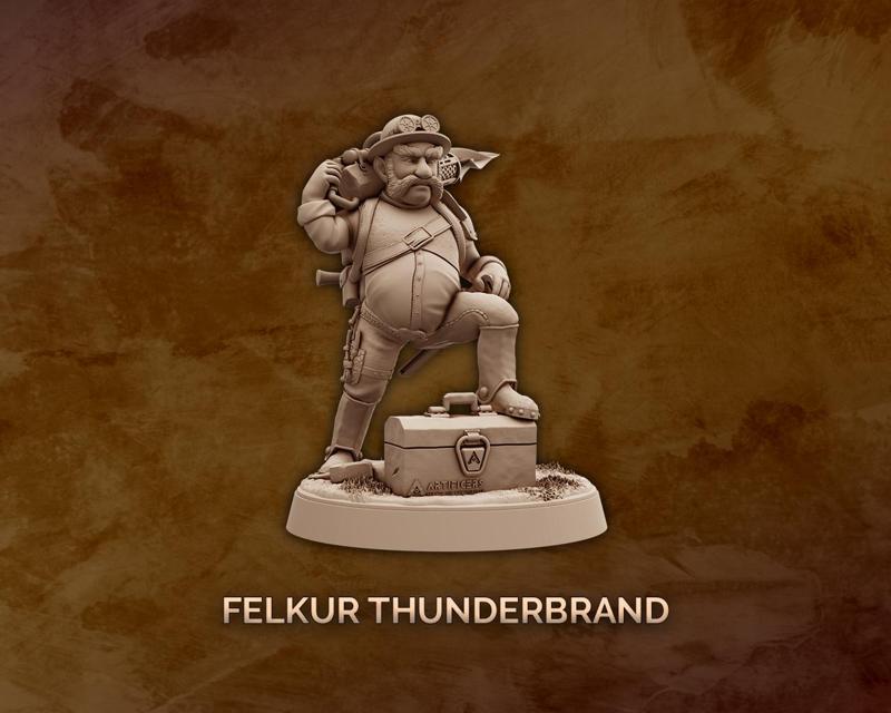 Felkur Thunderbrand - Gnome Artificer