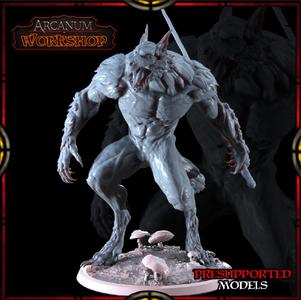 Werewolf cursed Knight Berserker