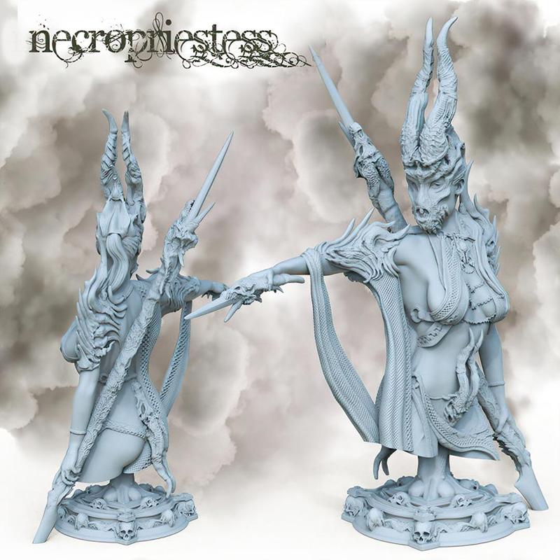 NecroPriestess Bust Presupported