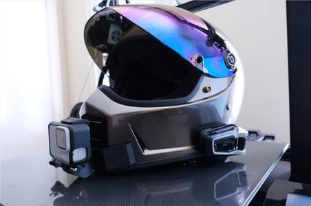 Biltwell Lane Splitter GoPro mount