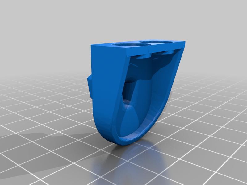 Oral B toothbrush wall mount - single