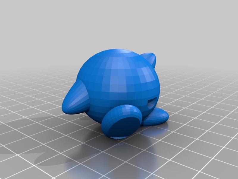 pre-made kirby for amiibo base 