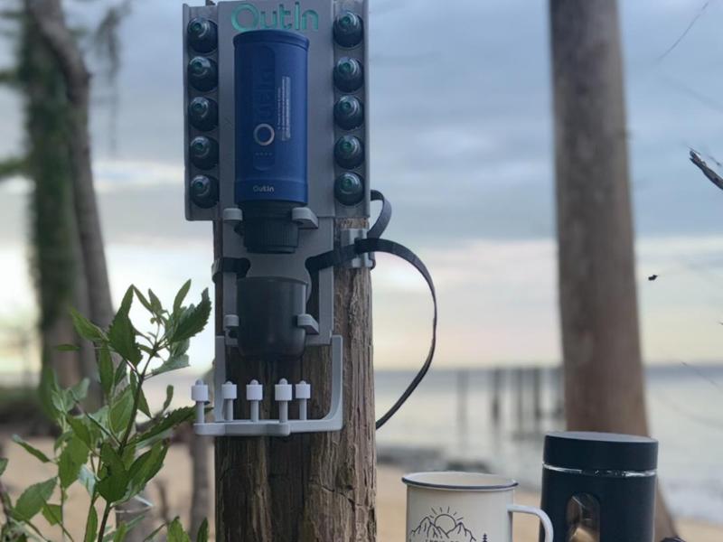 On the go OutIn coffee station