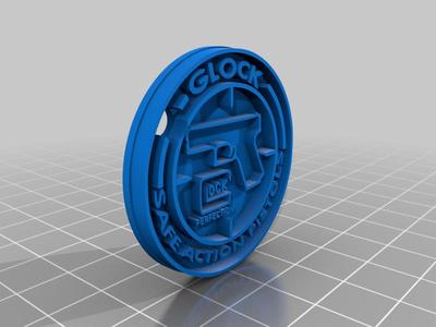 Glock Theme Keychain