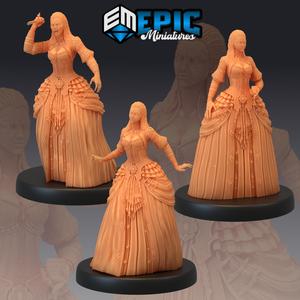 Vampire Lady Set / Victorian Female Undead Collection