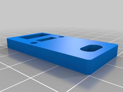 CR10S pro Y endstop plate 10mm extension for use with MS DD