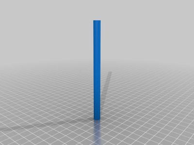 Very stable table filament spool holder fully printed with swivel pin, universal size, mountable. For TRONXY, ANET and many other 3D printers.