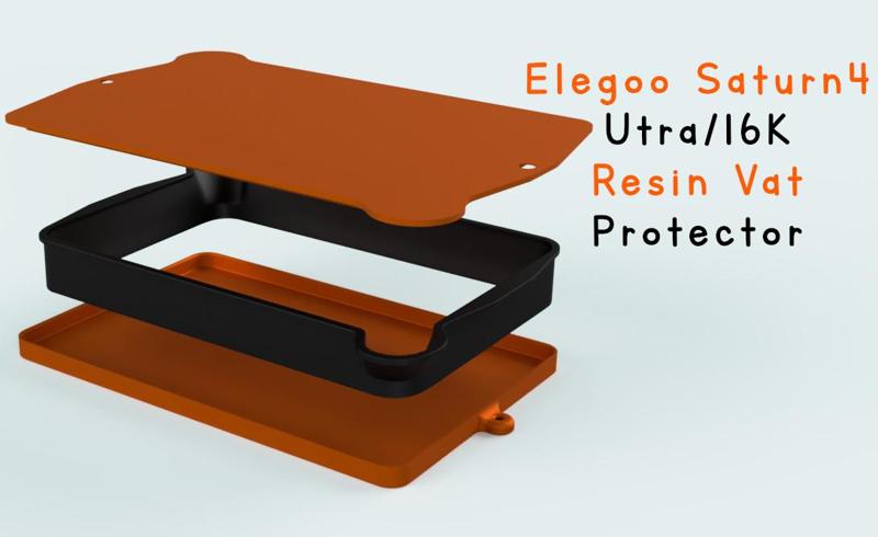 Saturn 4 Ultra 16K Resin tank protector