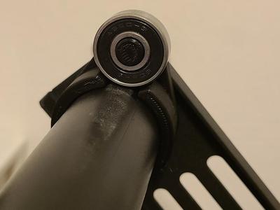 Spooler Holder Low Profile + Spool Clamp